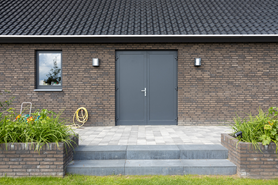 Nieuwbouw, aluminium kozijnen, aluminium deuren, aluminium schuifpui in Heusden (2)